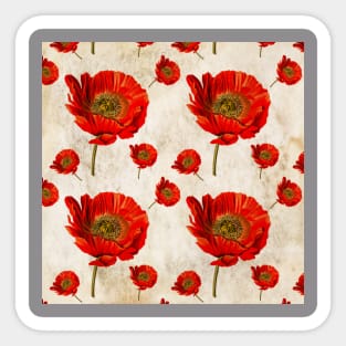 floral pattern case 4 Sticker